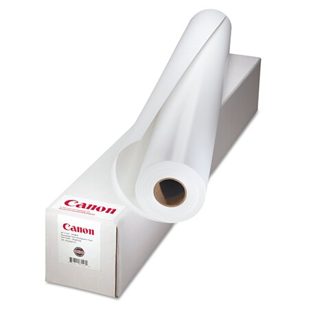 Canon Matte Coated Paper Roll, 2 in. Core, 5 mil, 17 in. x 100 ft, Matte White 0849V353